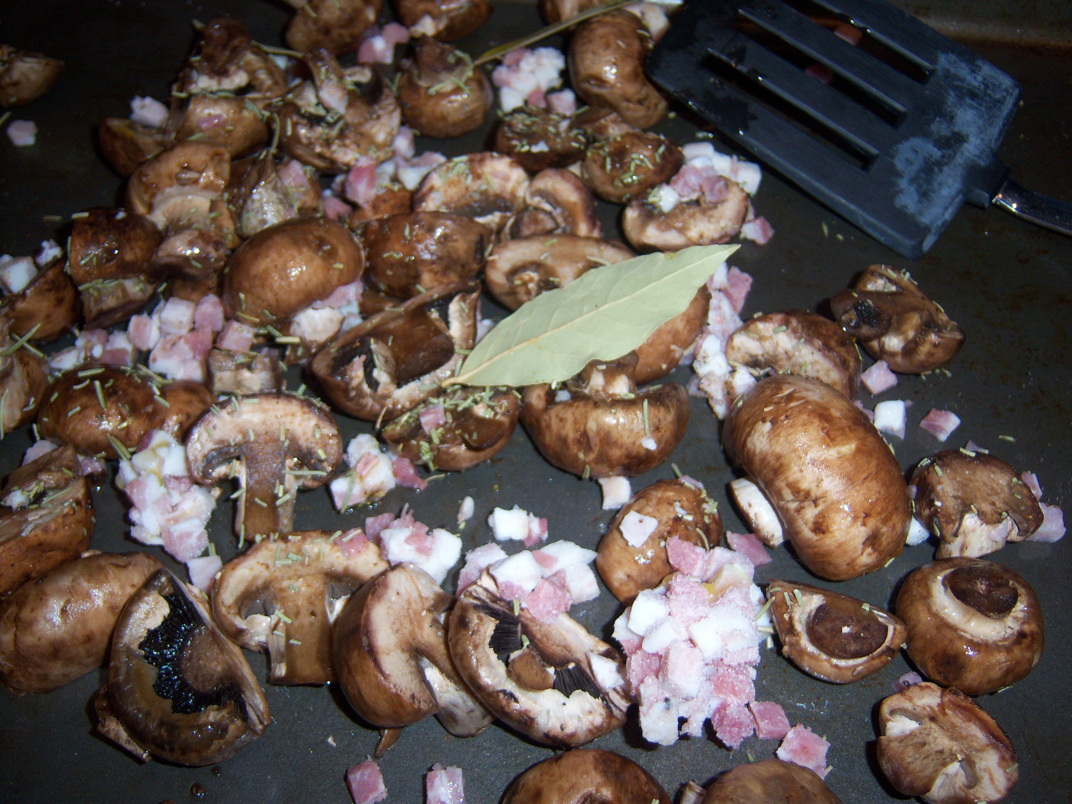 Roasted Mushrooms - Putting It All On The Table