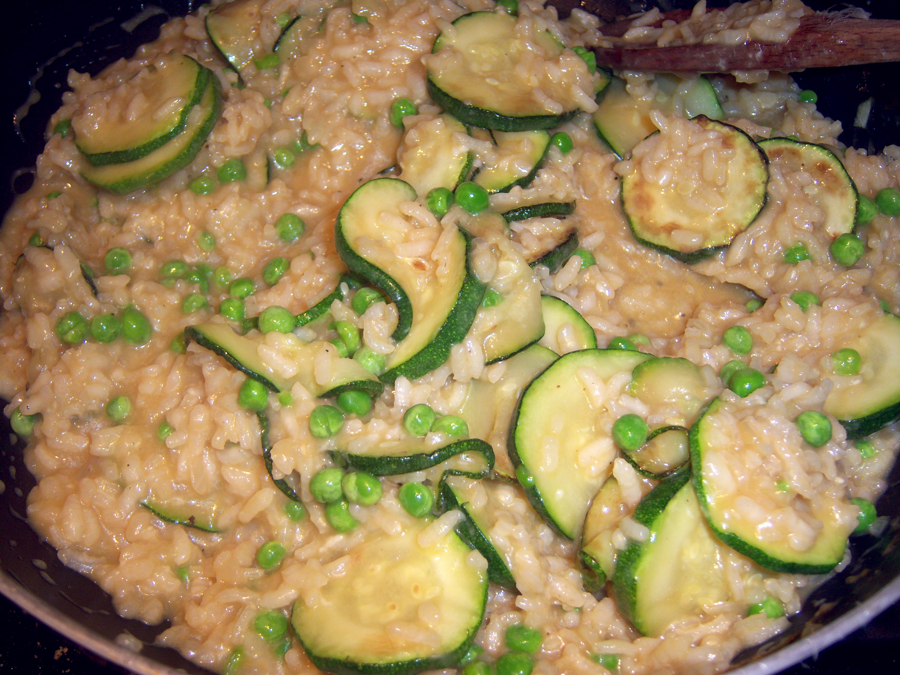 zucchini risotto