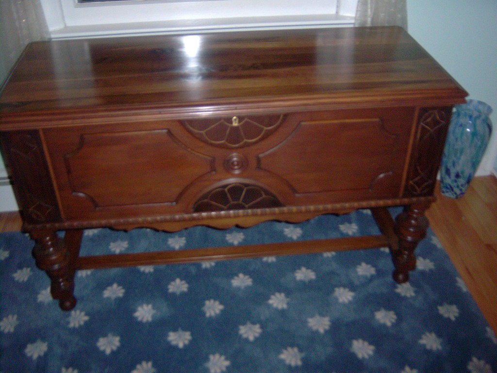 Cedar Chest Update Putting It All On The Table