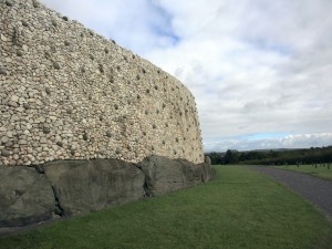 Close up of the outer walls