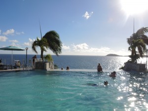 One of the infinity pools