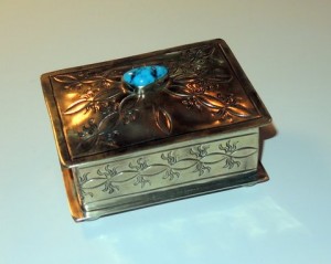 My inauthentic silver and turquoise box