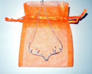 elk antler necklace