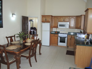 Kitchen and dining space